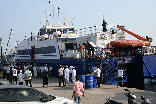 Lakshadweepa ship